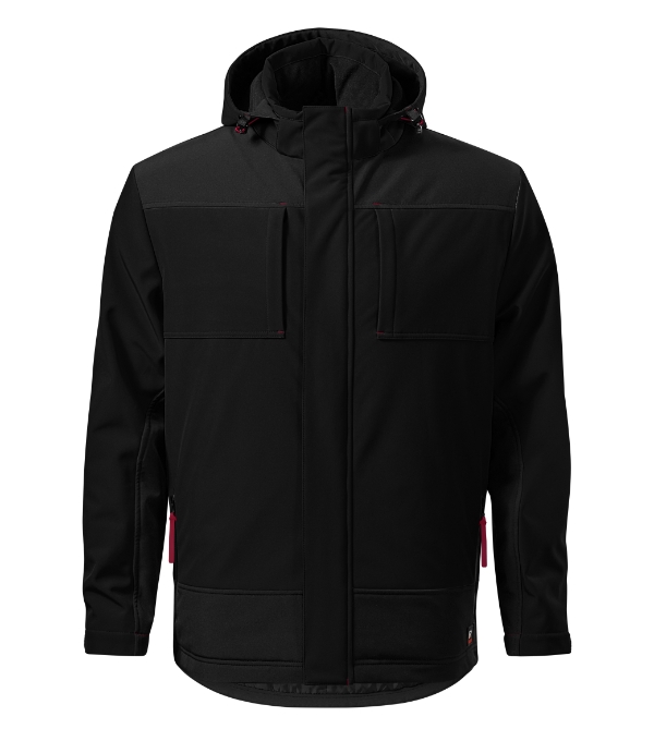 Zimowa kurtka softshell męska Malfini Vertex W55 – ocieplana, wodoodporna 10 000 mm - obrazek 3