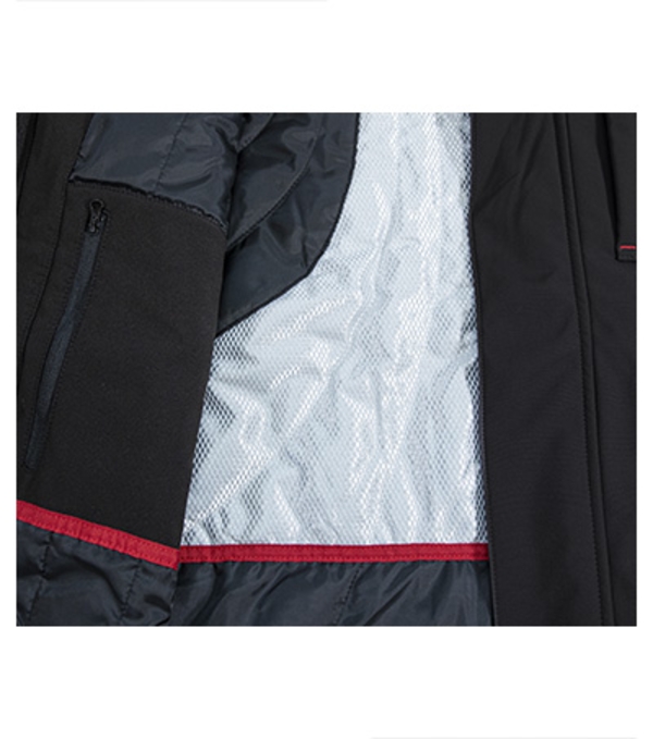 Zimowa kurtka softshell męska Malfini Vertex W55 – ocieplana, wodoodporna 10 000 mm - obrazek 4