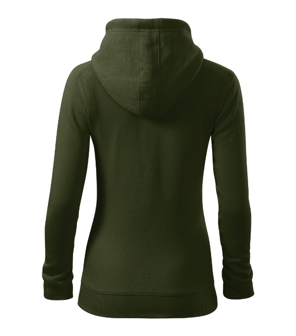 Bluza damska Malfini Trendy Zipper 411 – dopasowana bluza z kapturem pod haft i nadruk - obrazek 5