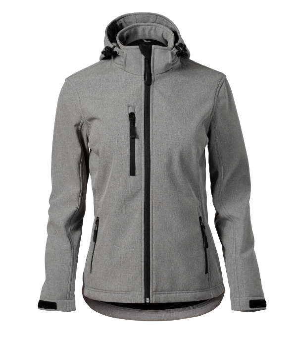 Kurtka softshell damska Malfini Performance 521 – wodoodporna 14 000 mm pod nadruk i haft - obrazek 2