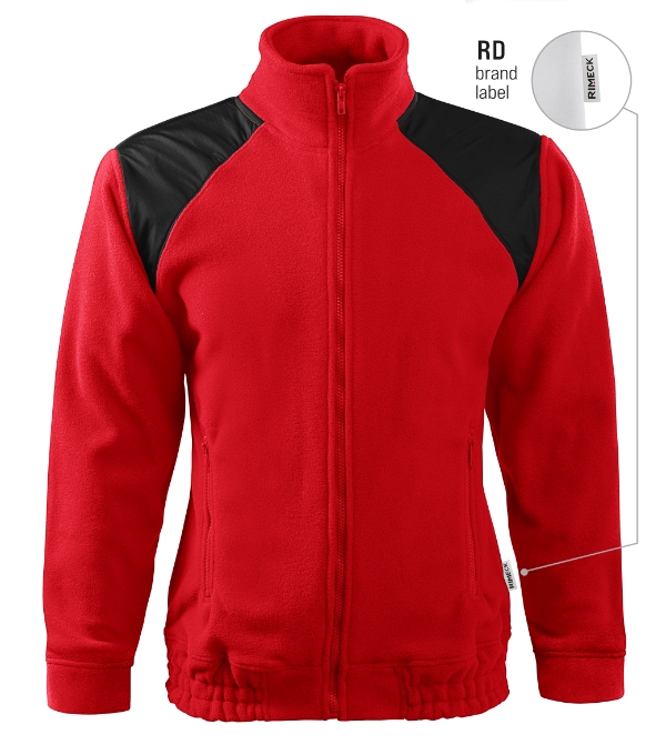 Polar unisex Malfini Jacket Hi-Q 506 – gruby polar roboczy z wzmocnieniami pod haft - obrazek 3